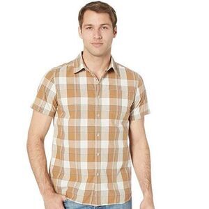 The North Face Men’s Hammetts Shirt Vintage White Mylo Plaid | XL